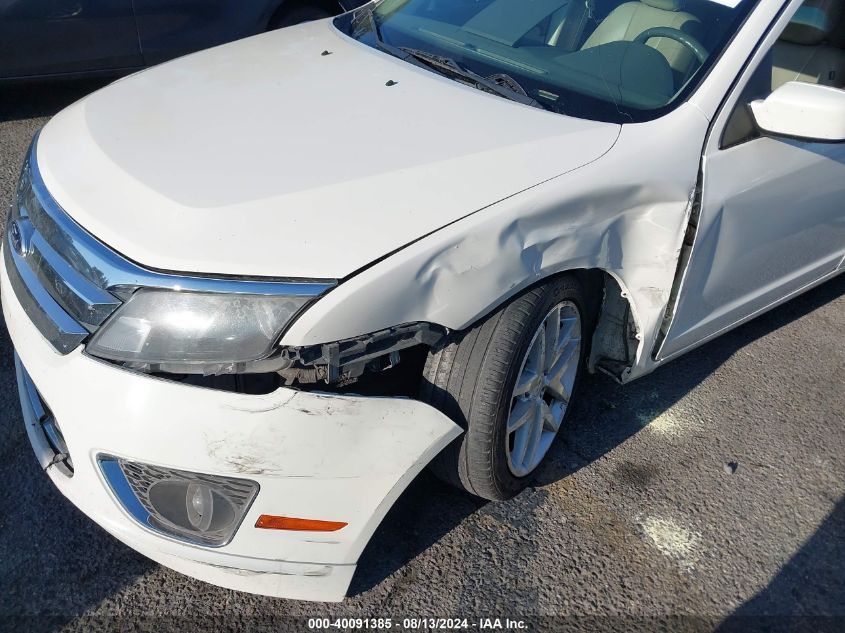 2012 Ford Fusion Sel VIN: 3FAHP0JGXCR311665 Lot: 40091385