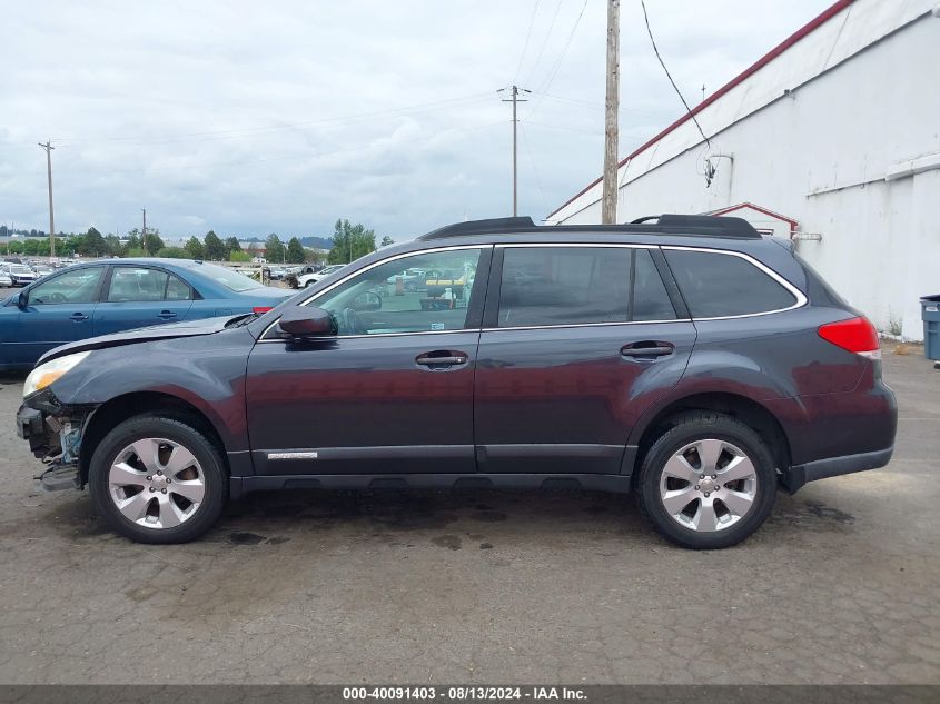 2011 Subaru Outback 2.5I Premium VIN: 4S4BRBCC1B3417298 Lot: 40091403