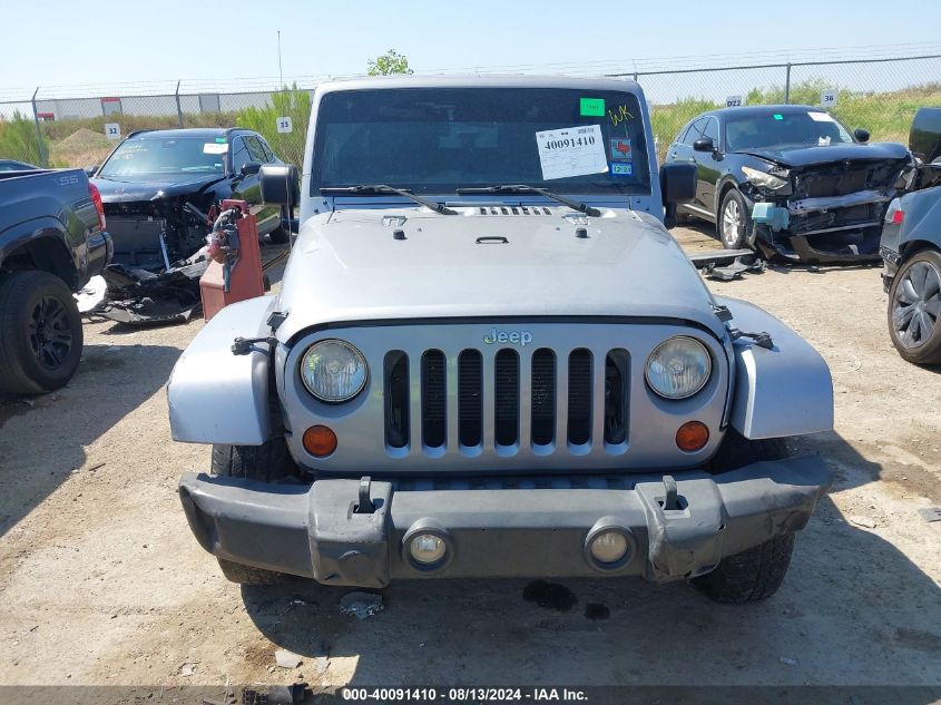 2013 Jeep Wrangler Sahara VIN: 1C4GJWBG1DL567654 Lot: 40091410