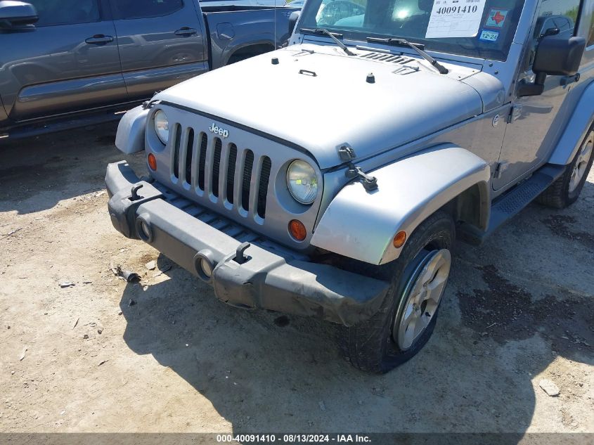 2013 Jeep Wrangler Sahara VIN: 1C4GJWBG1DL567654 Lot: 40091410