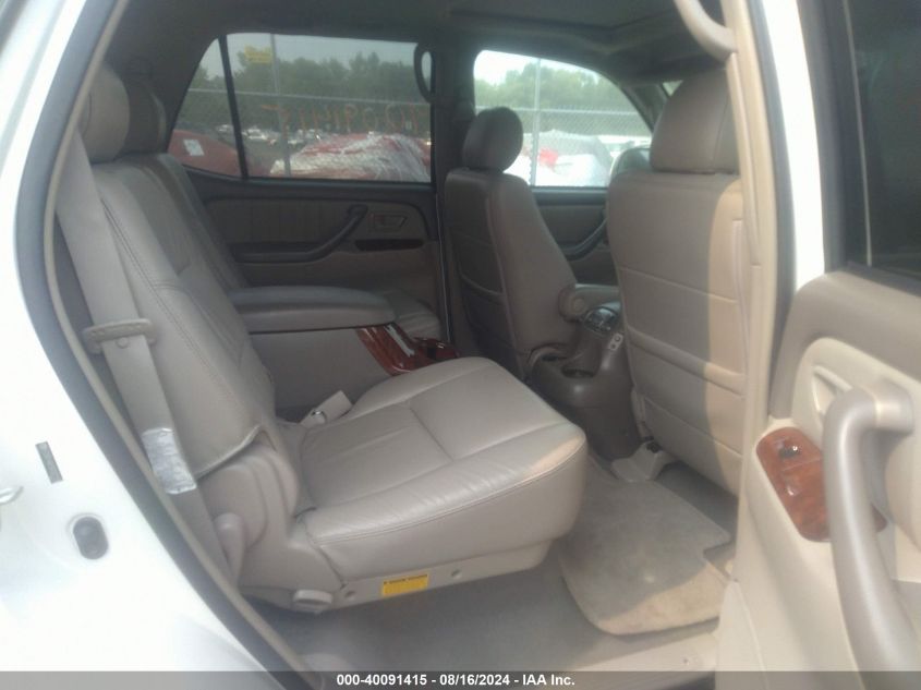 2006 Toyota Sequoia Limited V8 VIN: 5TDBT48A16S267125 Lot: 40091415