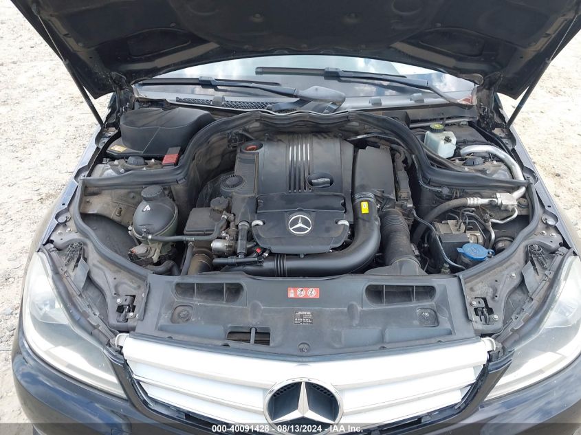 2013 Mercedes-Benz C 250 Luxury/Sport VIN: WDDGF4HB1DA863390 Lot: 40091428