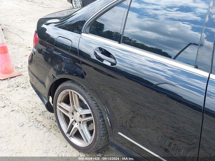 2013 Mercedes-Benz C 250 Luxury/Sport VIN: WDDGF4HB1DA863390 Lot: 40091428