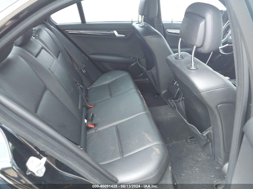 2013 Mercedes-Benz C 250 Luxury/Sport VIN: WDDGF4HB1DA863390 Lot: 40091428