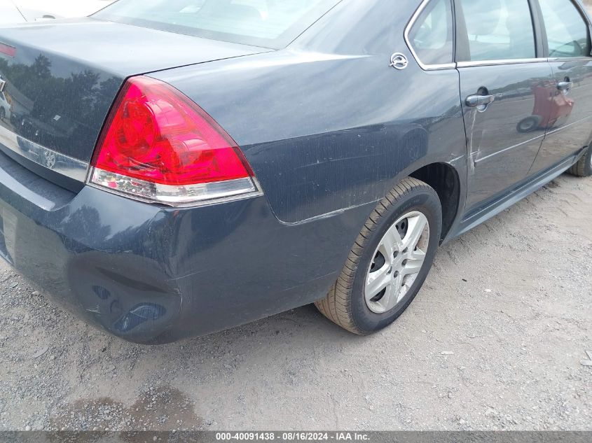 2009 Chevrolet Impala Ls VIN: 2G1WB57N591288627 Lot: 40091438