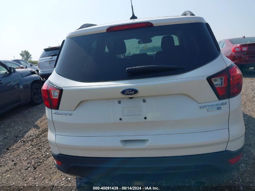 2019 Ford Escape Titanium VIN: 1FMCU9J91KUB89302 Lot: 40091439