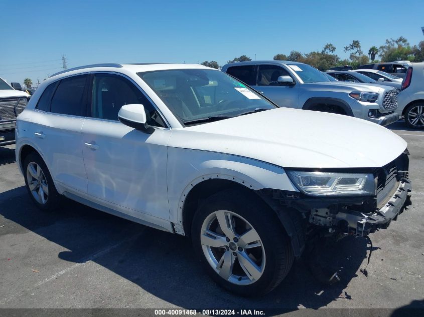 2018 Audi Q5 Premium Plus VIN: WA1BNAFY6J2061186 Lot: 40091468