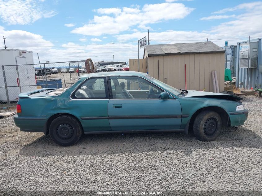 1992 Honda Accord Lx VIN: 1HGCB725XNA043014 Lot: 40091474