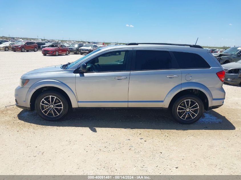 2018 Dodge Journey Sxt VIN: 3C4PDCBG8JT503925 Lot: 40091481