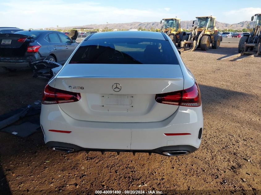 2020 Mercedes-Benz A 220 VIN: W1K3G4EB5LJ222967 Lot: 40091490