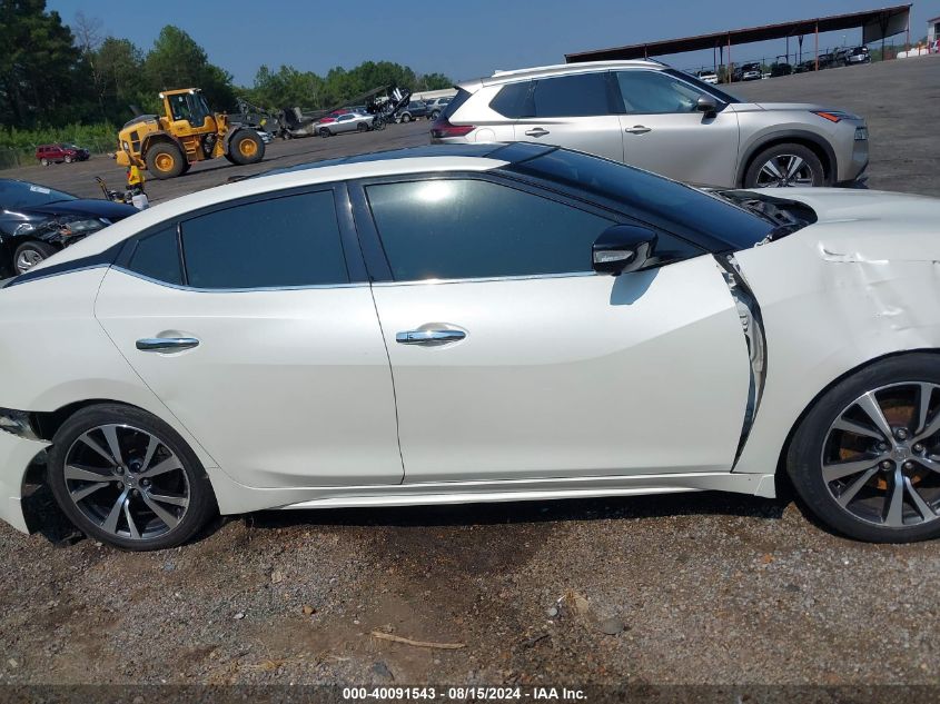 2017 Nissan Maxima 3.5 Platinum VIN: 1N4AA6AP9HC423644 Lot: 40091543