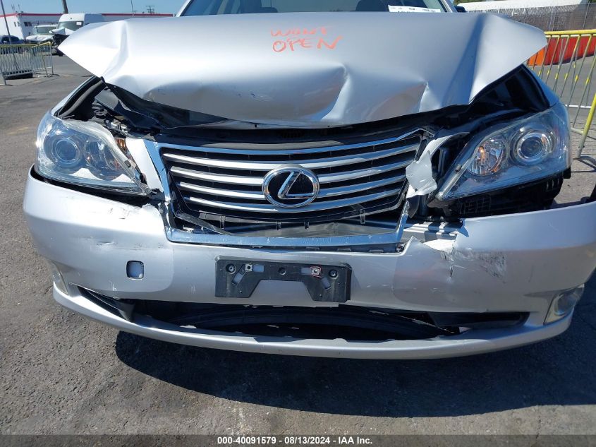 2010 Lexus Es 350 VIN: JTHBK1EGXA2358385 Lot: 40091579