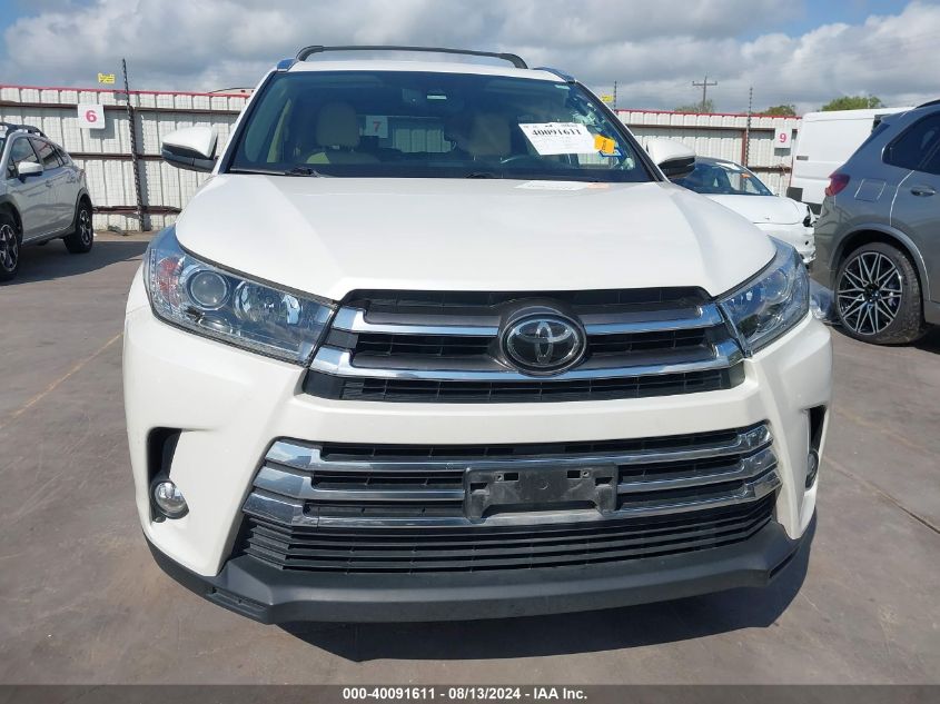 2017 Toyota Highlander Limited VIN: 5TDYZRFHXHS229367 Lot: 40091611