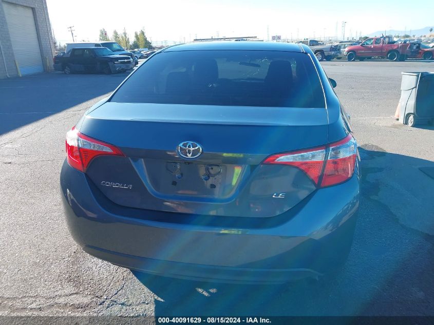 2014 Toyota Corolla Le Plus VIN: 5YFBURHE4EP158470 Lot: 40091629