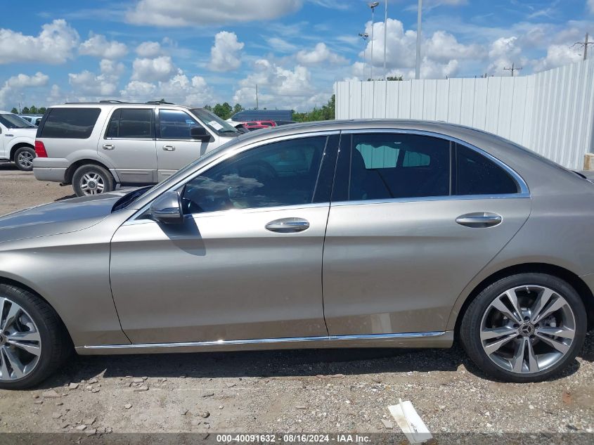 2021 Mercedes-Benz C 300 Sedan VIN: W1KWF8DBXMR644518 Lot: 40091632