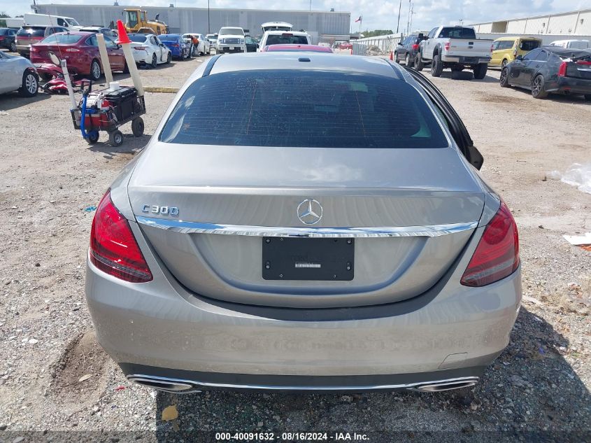 2021 Mercedes-Benz C 300 Sedan VIN: W1KWF8DBXMR644518 Lot: 40091632