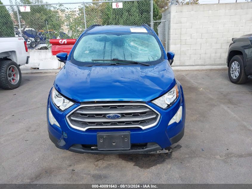 2018 Ford Ecosport Se VIN: MAJ3P1TE6JC219251 Lot: 40091643