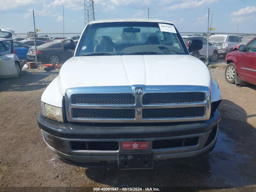 2000 Dodge Ram 1500 St/Ws VIN: 1B7HC16X6YS556382 Lot: 40091647