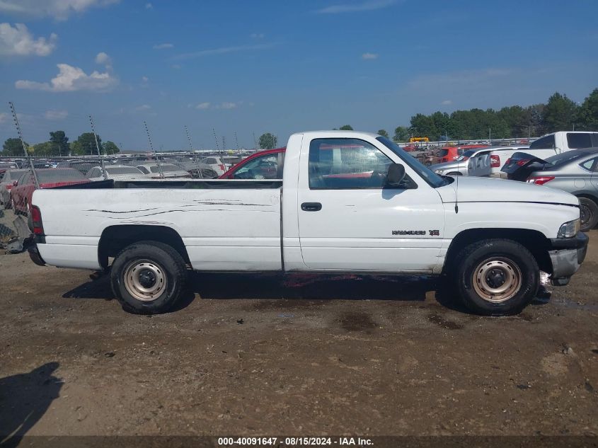 2000 Dodge Ram 1500 St/Ws VIN: 1B7HC16X6YS556382 Lot: 40091647