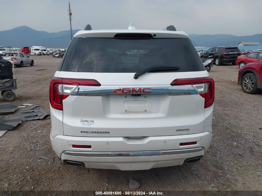 2021 GMC Acadia Awd Denali VIN: 1GKKNXLS0MZ102811 Lot: 40091680