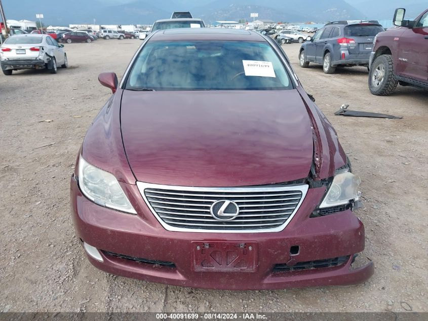 2009 Lexus Ls 460 VIN: JTHCL46F995003775 Lot: 40091699