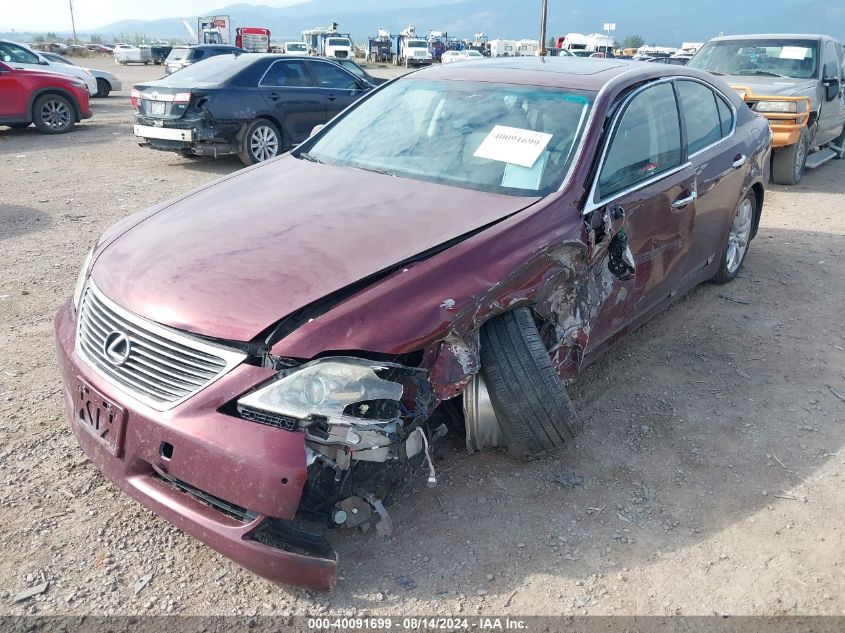 2009 Lexus Ls 460 VIN: JTHCL46F995003775 Lot: 40091699