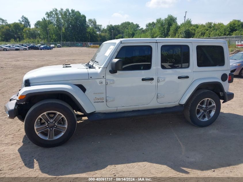 2019 Jeep Wrangler Unlimited Sahara VIN: 1C4HJXEG7KW673155 Lot: 40091737