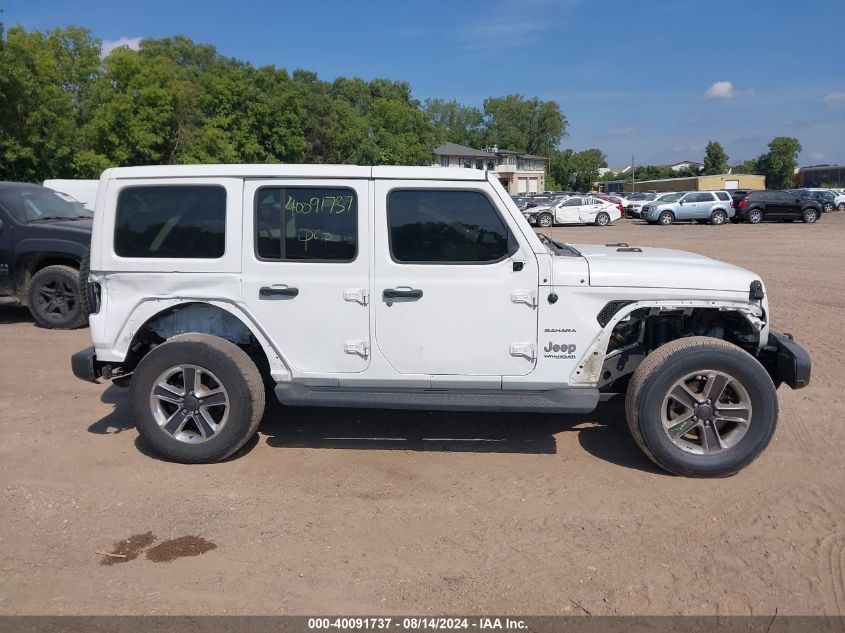 2019 Jeep Wrangler Unlimited Sahara VIN: 1C4HJXEG7KW673155 Lot: 40091737