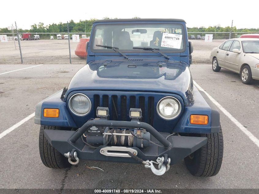 2004 Jeep Wrangler Sport VIN: 1J4FA49S44P774696 Lot: 40091748