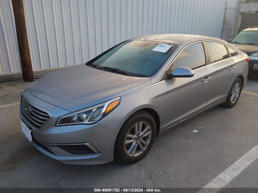 2017 Hyundai Sonata Se VIN: 5NPE24AF9HH559538 Lot: 40091752