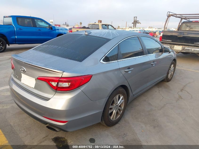 2017 Hyundai Sonata Se VIN: 5NPE24AF9HH559538 Lot: 40091752