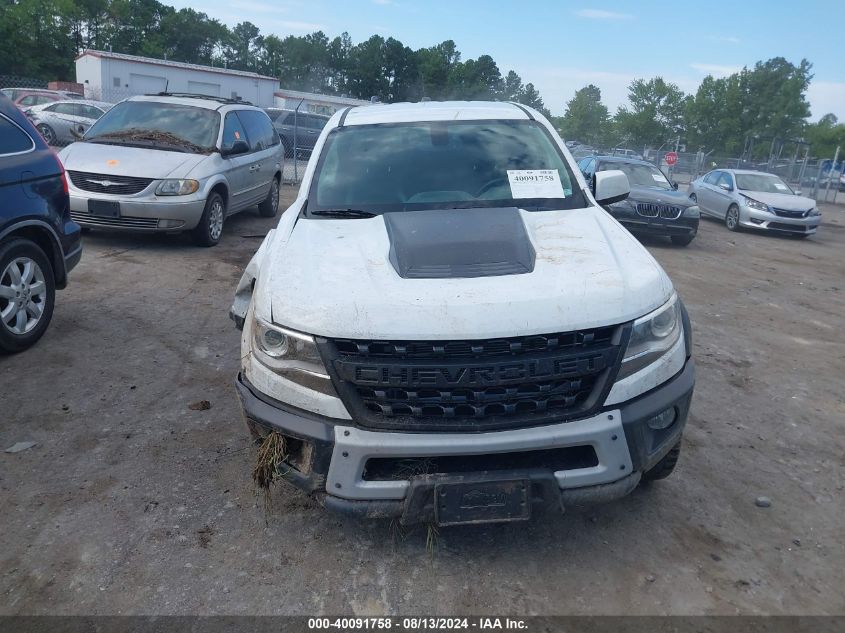 2020 Chevrolet Colorado 4Wd Short Box Zr2 VIN: 1GCGTEEN7L1211704 Lot: 40091758