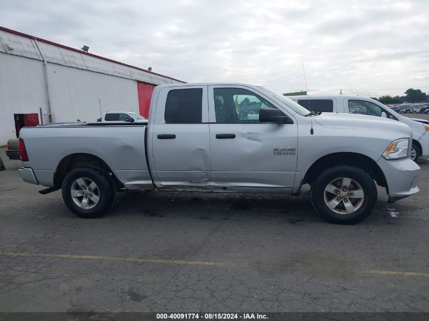 2018 Ram 1500 Express Quad Cab 4X4 6'4 Box VIN: 1C6RR7FG0JS270594 Lot: 40091774