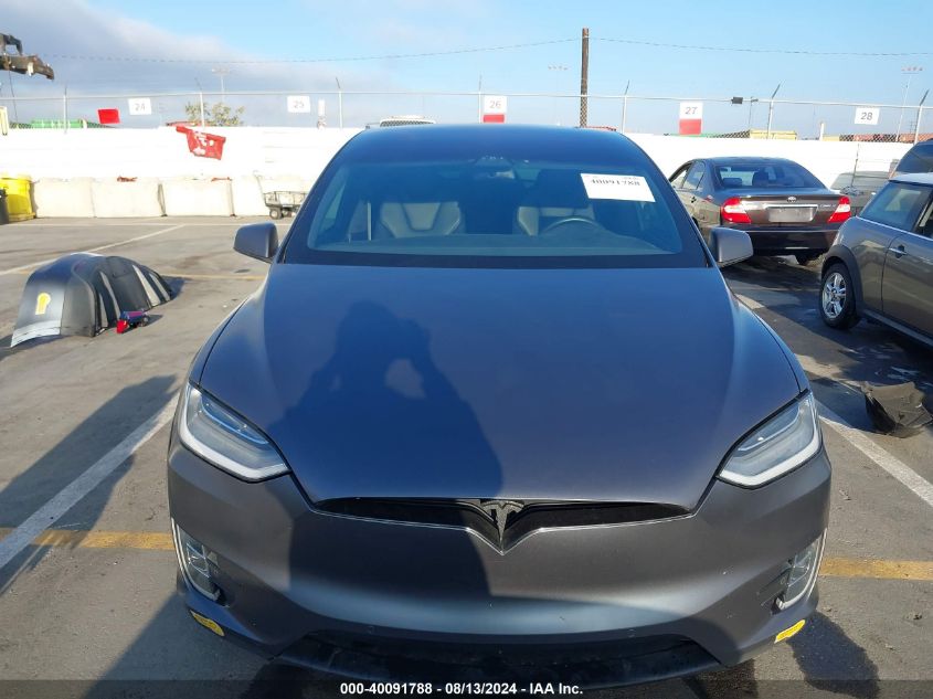 2021 Tesla Model X Long Range Dual Motor All-Wheel Drive/Long Range Plus Dual Motor All-Wheel Drive VIN: 5YJXCBE22MF323243 Lot: 40091788