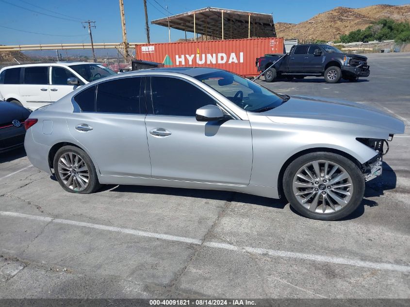 2020 Infiniti Q50 Luxe VIN: JN1EV7AP0LM208567 Lot: 40091821