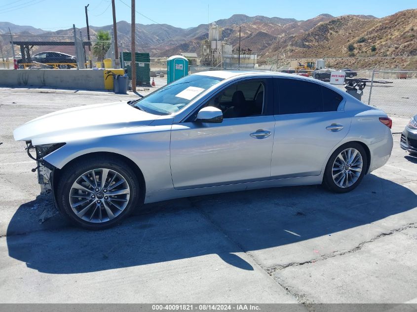 2020 Infiniti Q50 Luxe VIN: JN1EV7AP0LM208567 Lot: 40091821