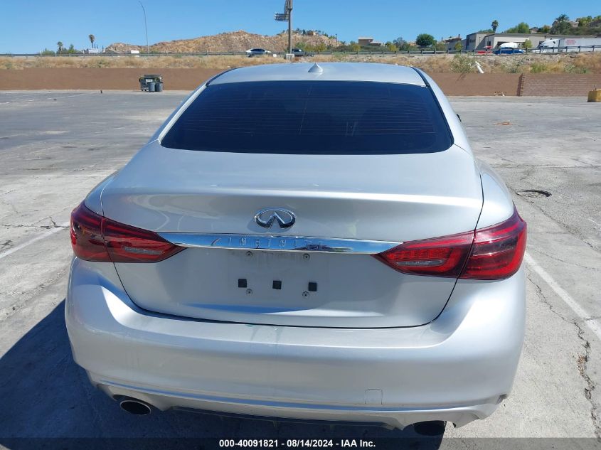 2020 Infiniti Q50 Luxe VIN: JN1EV7AP0LM208567 Lot: 40091821