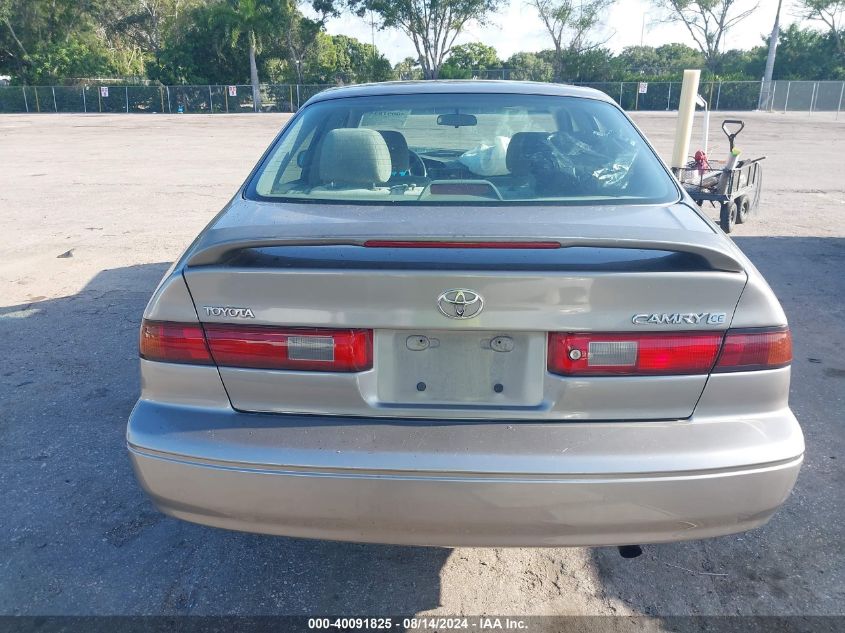 1999 Toyota Camry Ce VIN: 4T1BG22K9XU440831 Lot: 40091825