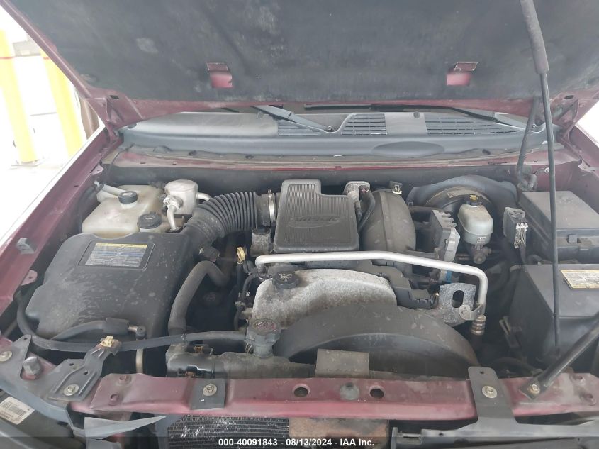 2007 Chevrolet Trailblazer Ls VIN: 1GNDS13S572275240 Lot: 40091843