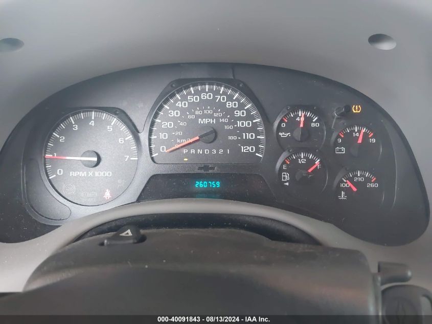 2007 Chevrolet Trailblazer Ls VIN: 1GNDS13S572275240 Lot: 40091843