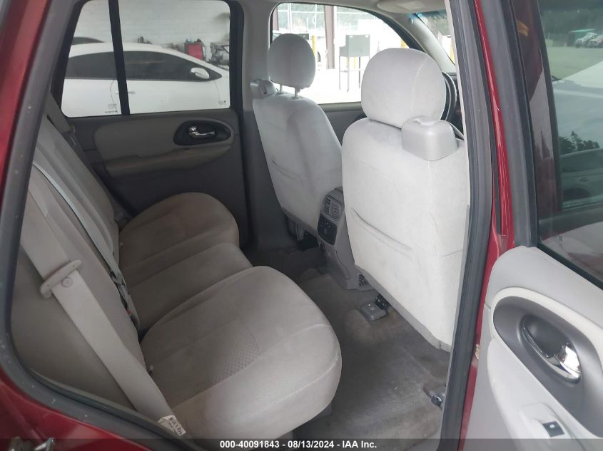 2007 Chevrolet Trailblazer Ls VIN: 1GNDS13S572275240 Lot: 40091843