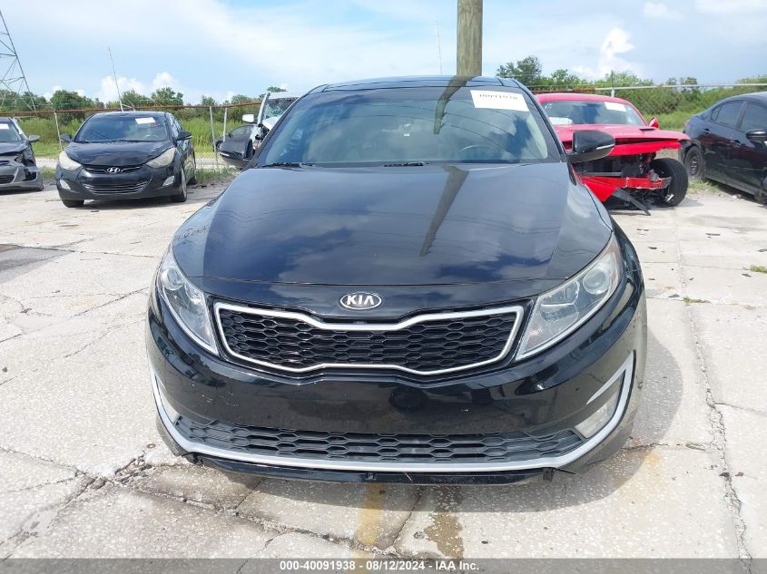 2013 Kia Optima Hybrid Ex VIN: KNAGM4AD0D5041164 Lot: 40091938