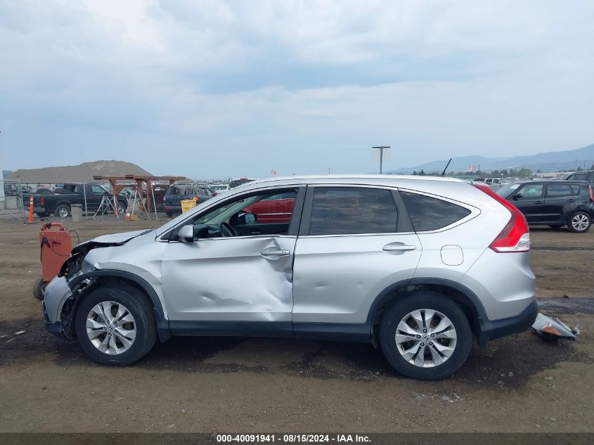 2014 Honda Cr-V Ex-L VIN: 2HKRM4H7XEH630929 Lot: 40091941