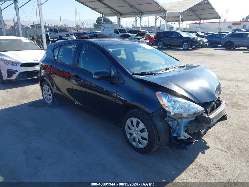 2014 Toyota Prius C VIN: JTDKDTB35E1567280 Lot: 40091944