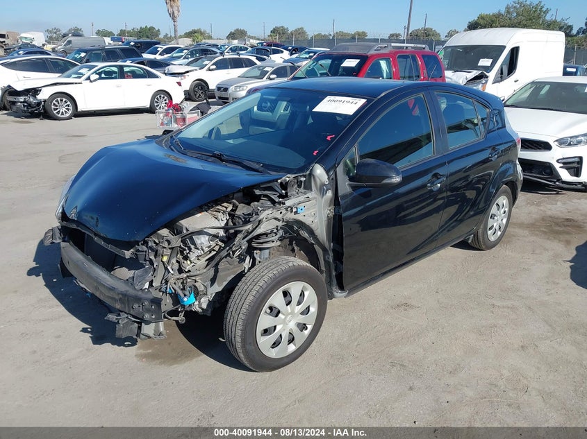 2014 Toyota Prius C VIN: JTDKDTB35E1567280 Lot: 40091944