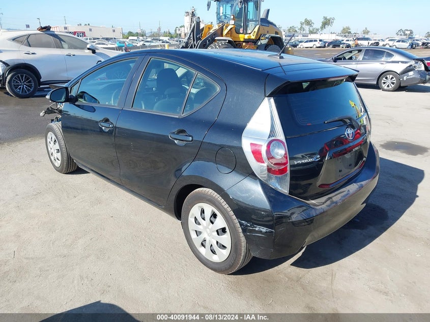 2014 Toyota Prius C VIN: JTDKDTB35E1567280 Lot: 40091944