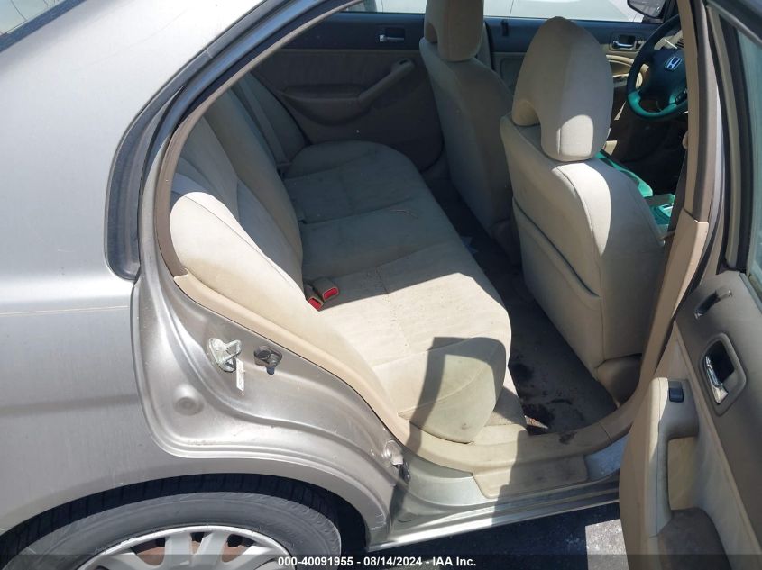 2004 Honda Civic Lx VIN: 2HGES16524H636513 Lot: 40091955