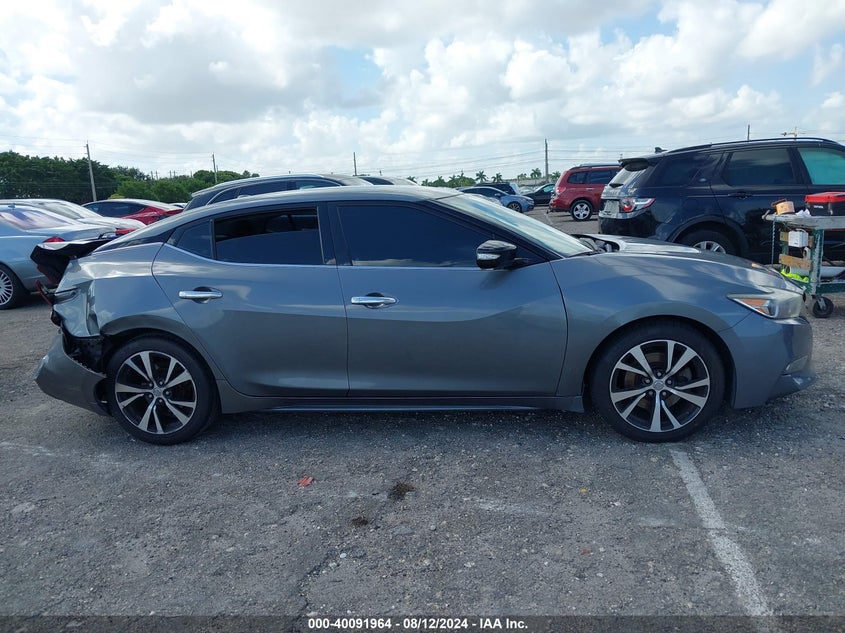 VIN 1N4AA6AP2JC400163 2018 NISSAN MAXIMA 3.5 SV