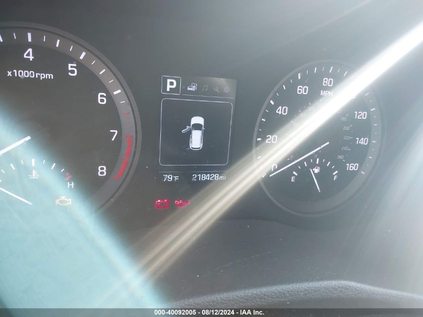 2017 Hyundai Tucson Se VIN: KM8J23A44HU415663 Lot: 40092005