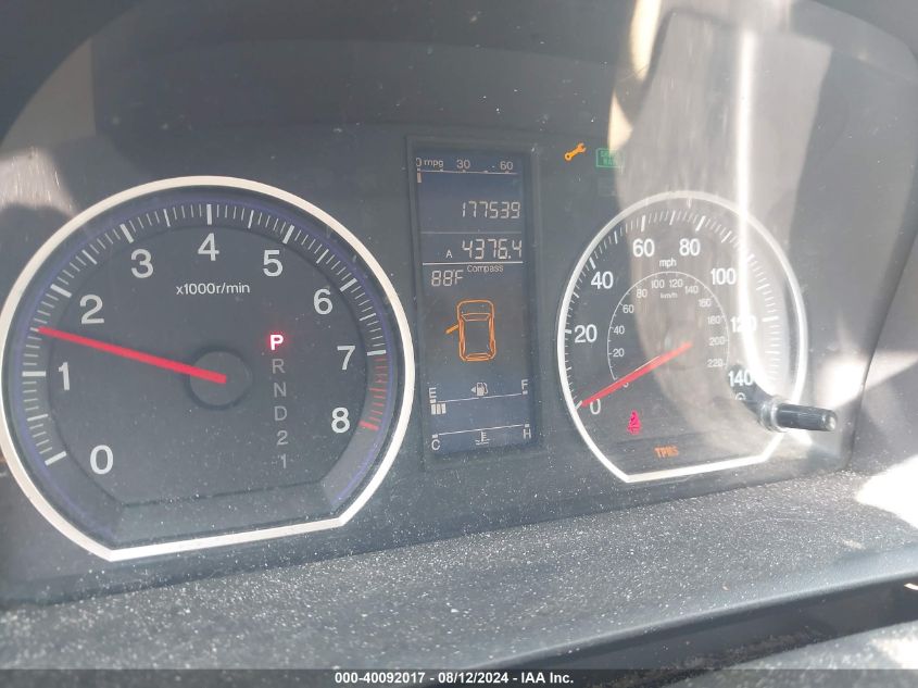 2011 Honda Cr-V Ex-L VIN: 5J6RE3H72BL048218 Lot: 40092017